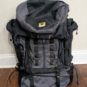 Mountainsmith Backpack Internal Frame Black Hiking Camping Pack BRIDGER 4000 EUC